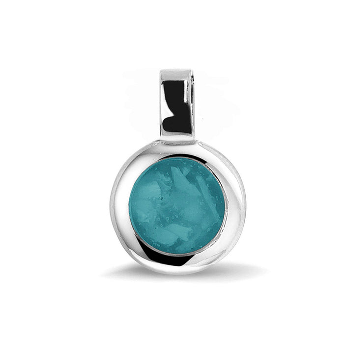 See You Memorial Ashes Simple Round Pendant (133S)