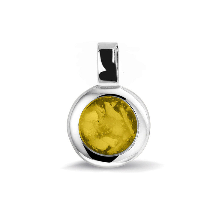 See You Memorial Ashes Simple Round Pendant (133S)