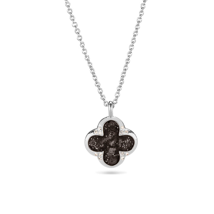 See You Memorial Ashes Four Leaf Clover Silver Pendant & Chain (143S)