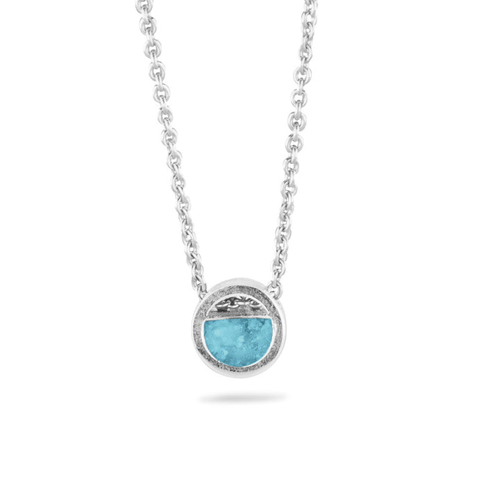 See You Memorial Ashes Mini Necklace with Zircon & Chain (710S)