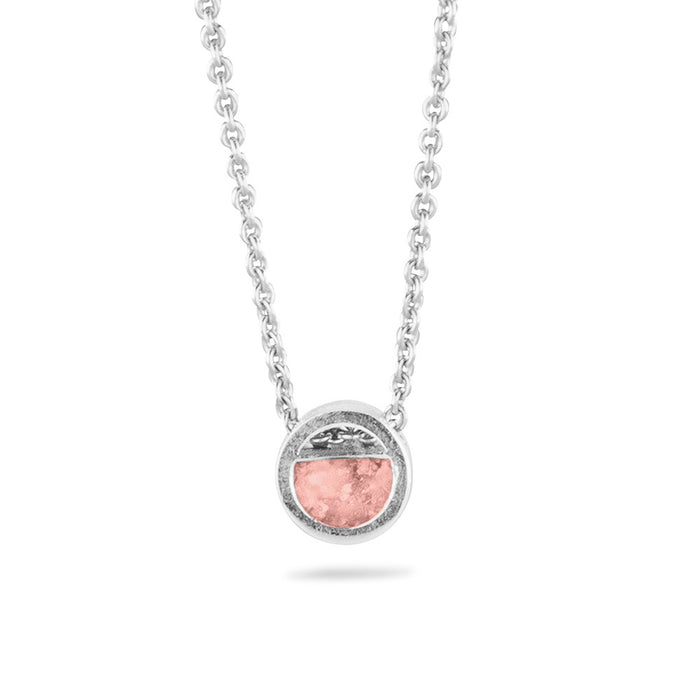 See You Memorial Ashes Mini Necklace with Zircon & Chain (710S)