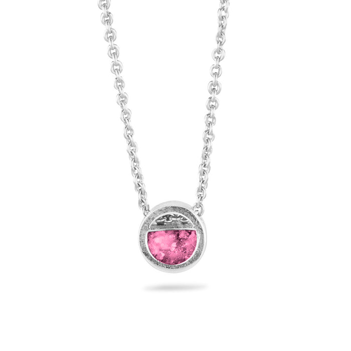 See You Memorial Ashes Mini Necklace with Zircon & Chain (710S)