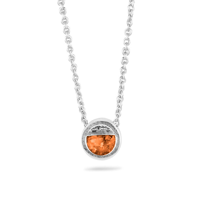 See You Memorial Ashes Mini Necklace with Zircon & Chain (710S)
