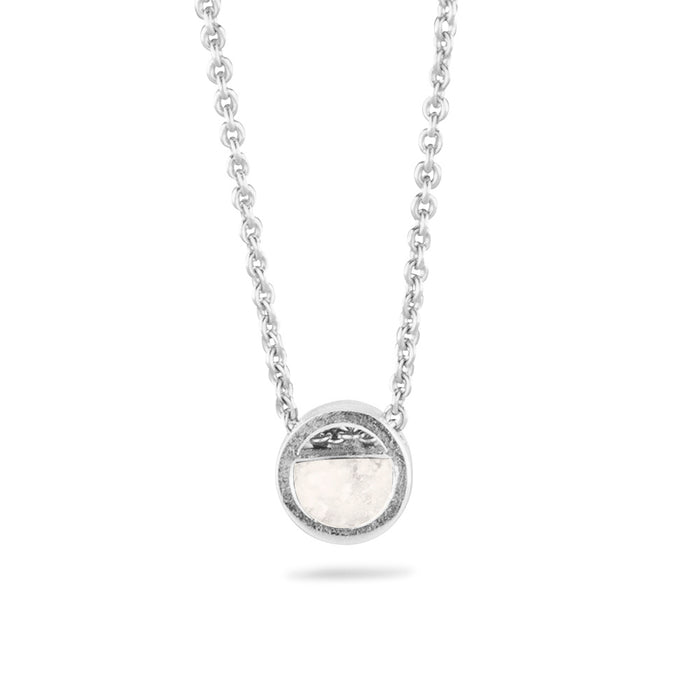 See You Memorial Ashes Mini Necklace with Zircon & Chain (710S)