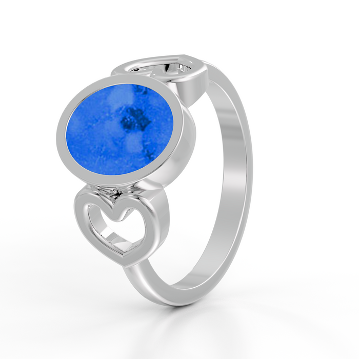 Always With Me Heart & Oval Ring  (AWM-R1S)