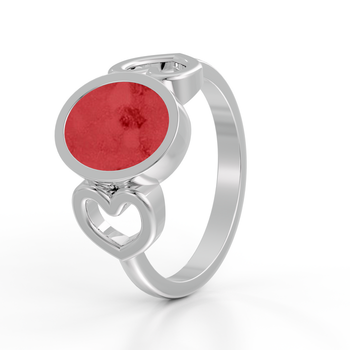 Always With Me Heart & Oval Ring  (AWM-R1S)