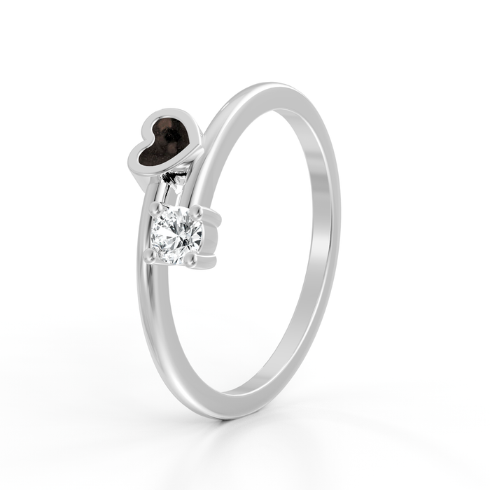 Always With Me Heart & Birthstone  (AWM-R2S)