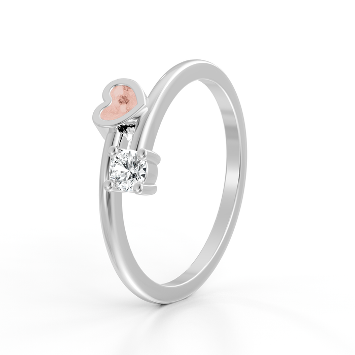 Always With Me Heart & Birthstone  (AWM-R2S)