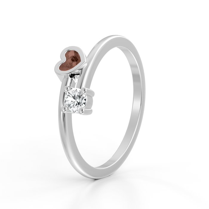 Always With Me Heart & Birthstone  (AWM-R2S)