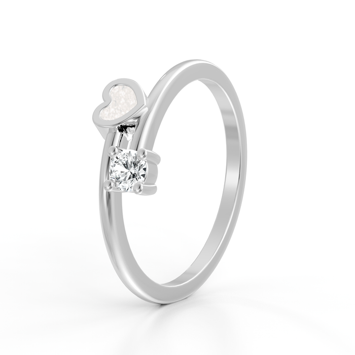 Always With Me Heart & Birthstone  (AWM-R2S)