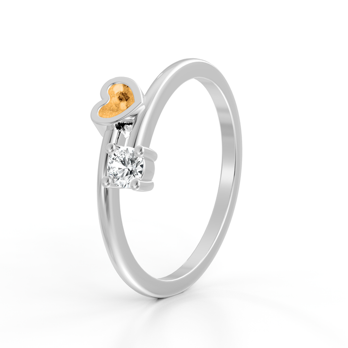 Always With Me Heart & Birthstone  (AWM-R2S)