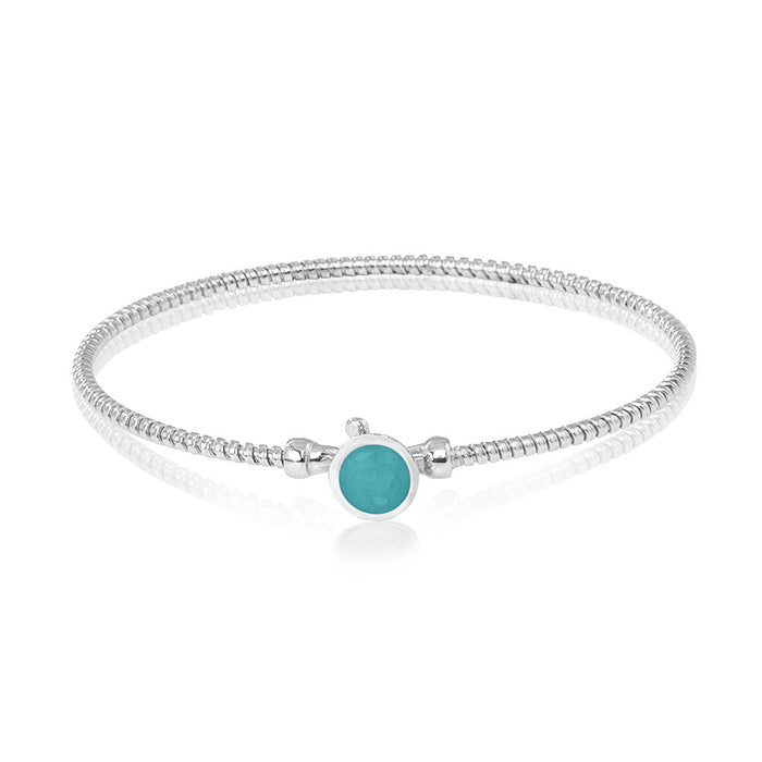 See You Memorial Ashes Solid Silver Bracelet (BL014)