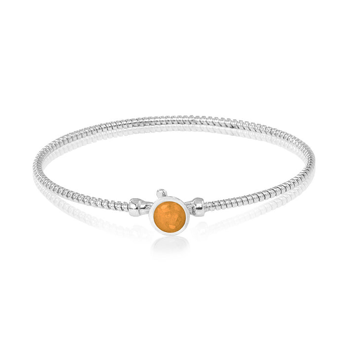 See You Memorial Ashes Solid Silver Bracelet (BL014)