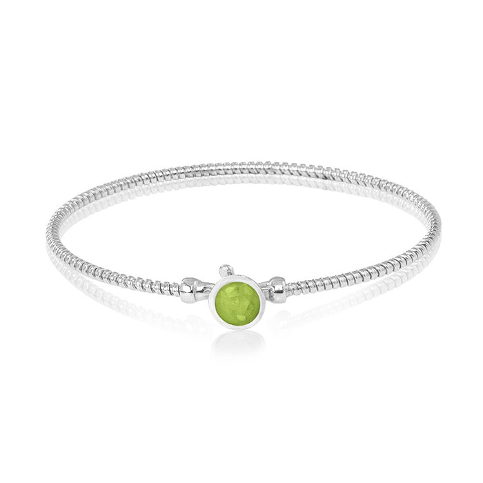 See You Memorial Ashes Solid Silver Bracelet (BL014)