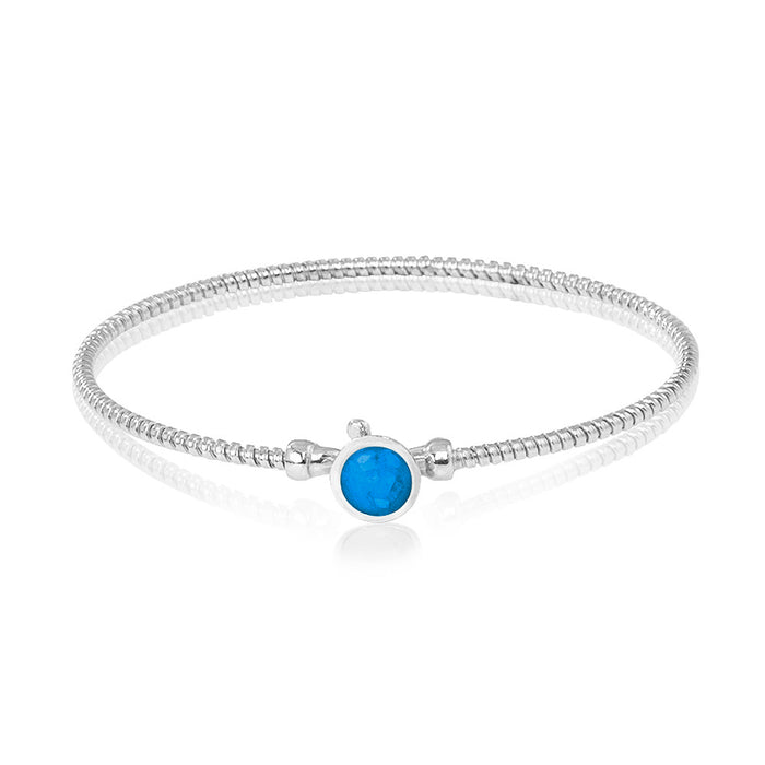 See You Memorial Ashes Solid Silver Bracelet (BL014)