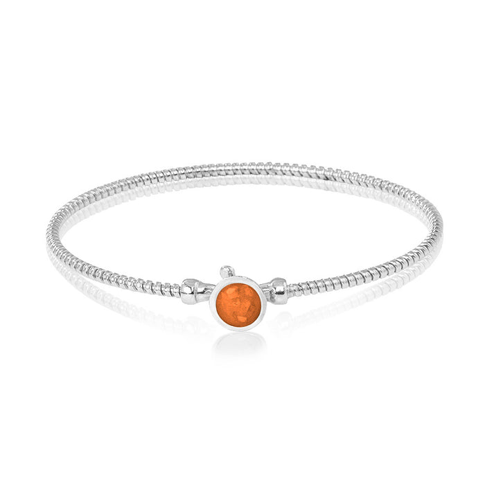 See You Memorial Ashes Solid Silver Bracelet (BL014)