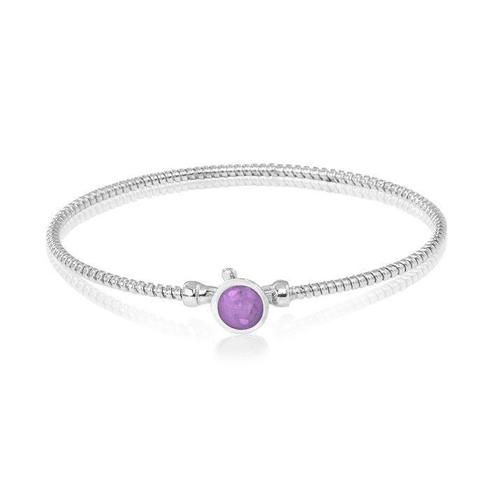 See You Memorial Ashes Solid Silver Bracelet (BL014)