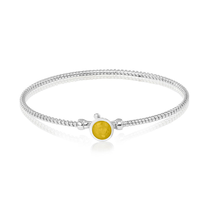 See You Memorial Ashes Solid Silver Bracelet (BL014)