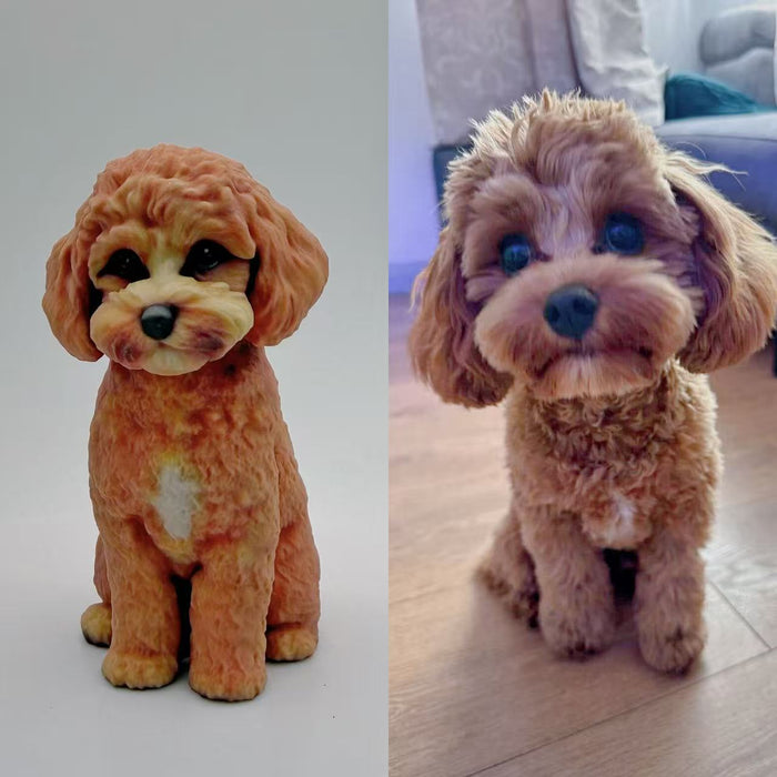 Kithkins Pet Portraits - 3D portrait of your pet