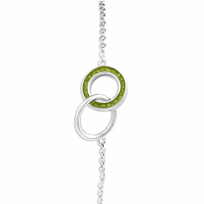 EverWith Ladies Unison Memorial Ashes Bracelet (EW-B-504)