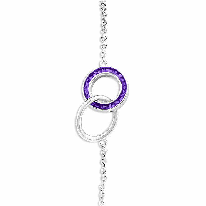 EverWith Ladies Unison Memorial Ashes Bracelet (EW-B-504)