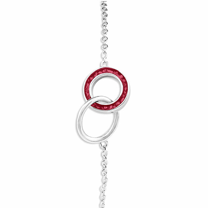 EverWith Ladies Unison Memorial Ashes Bracelet (EW-B-504)