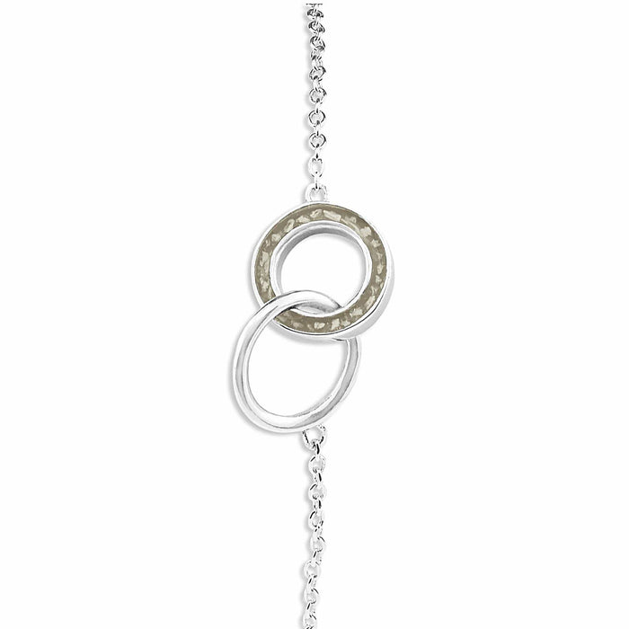 EverWith Ladies Unison Memorial Ashes Bracelet (EW-B-504)