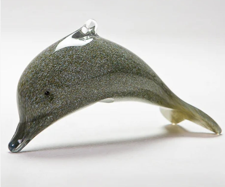 Forever Into Glass Graceful Dolphin