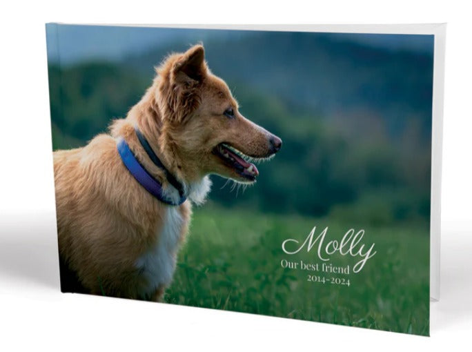 Pet Memorials - Pet Memory Photo Book - Large