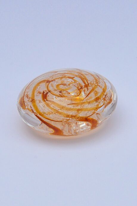 Forever Into Glass Pebble Paperweight
