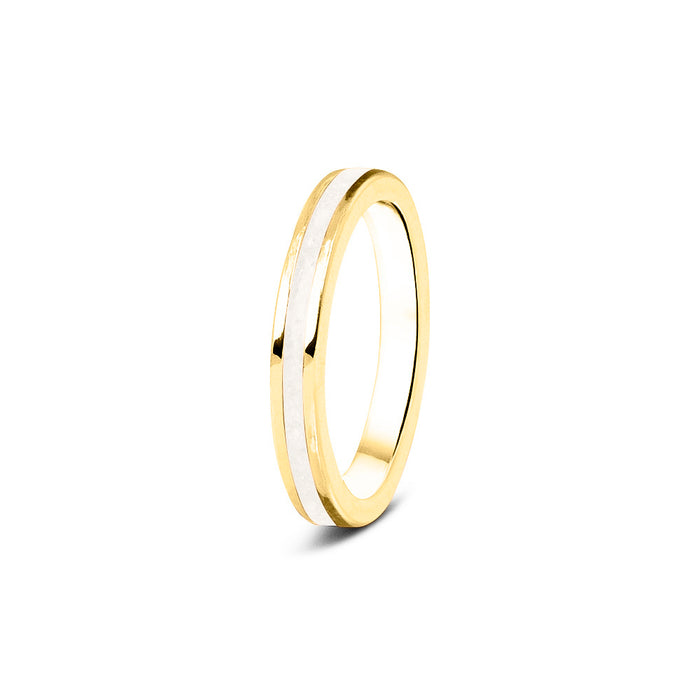 See You Memorial Ashes 9kt Yellow Gold "Eternity" Band Ring (RG046Y9)