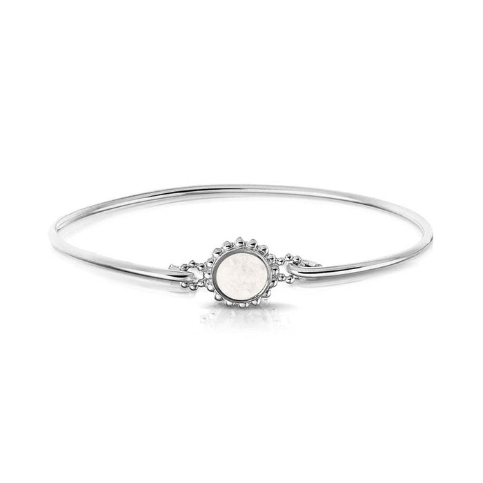 See You Memorial Ashes Silver Bracelet with Bubble Surround (ROB002 S)