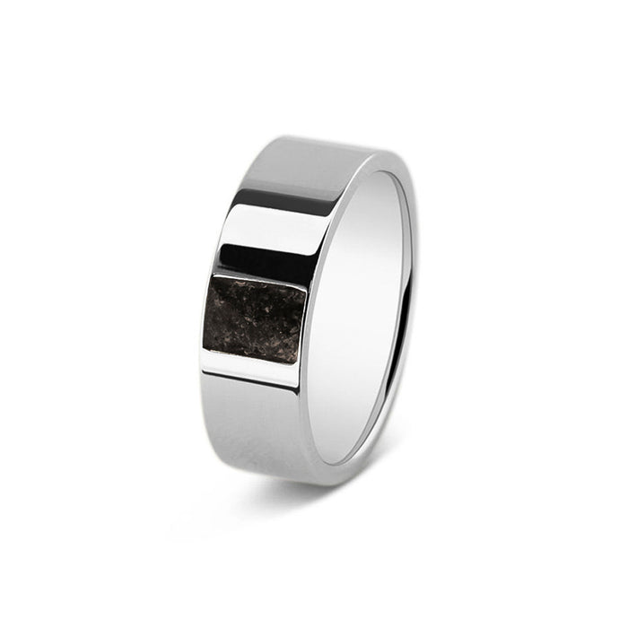 See You Memorial Ashes Silver Ring (RS008)