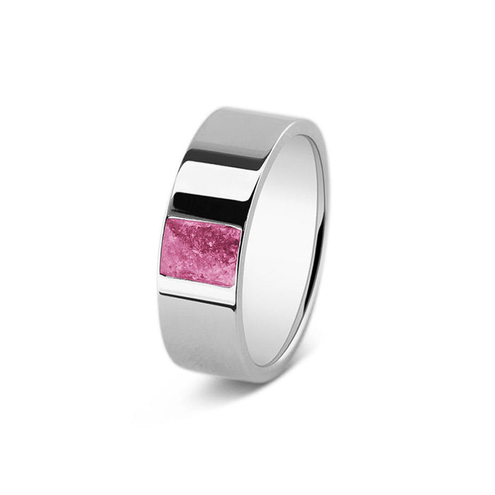 See You Memorial Ashes Silver Ring (RS008)