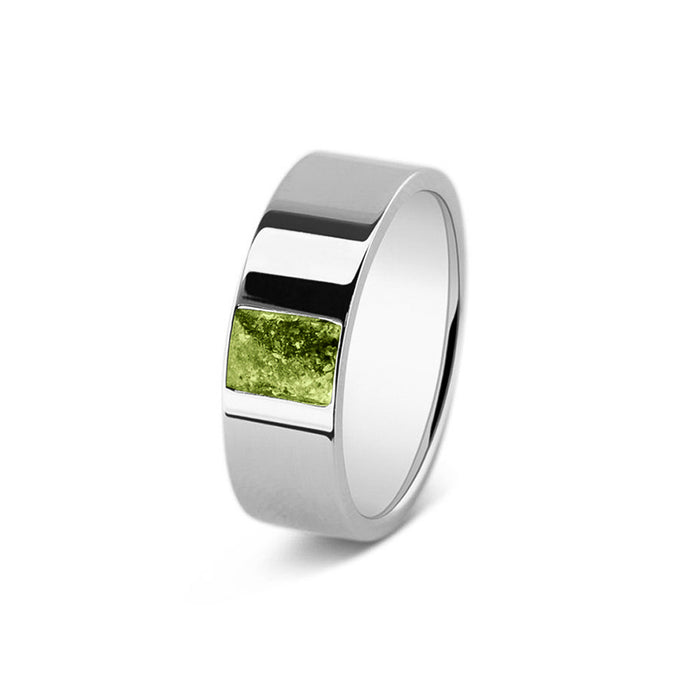 See You Memorial Ashes Silver Ring (RS008)