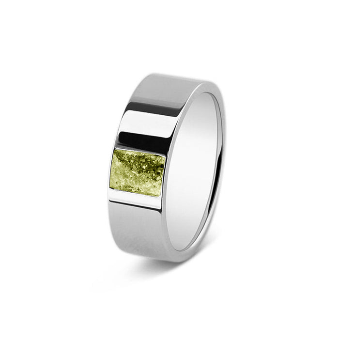 See You Memorial Ashes Silver Ring (RS008)