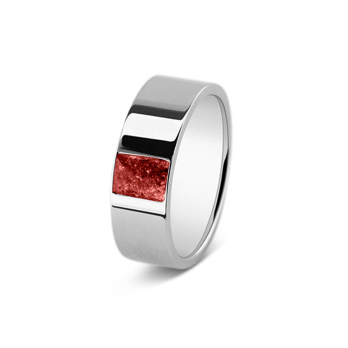 See You Memorial Ashes Silver Ring (RS008)