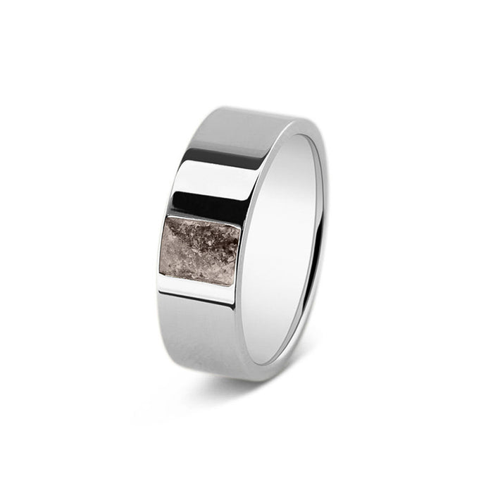 See You Memorial Ashes Silver Ring (RS008)