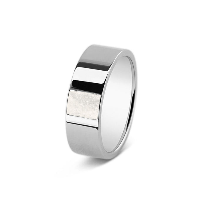 See You Memorial Ashes Silver Ring (RS008)