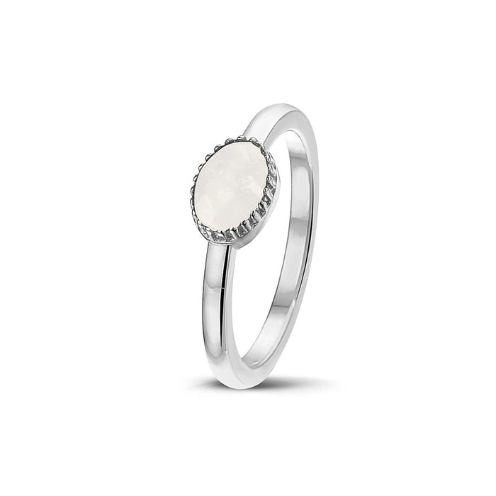 See You Memorial Ashes Claw Style Ring in Silver (RWS001)
