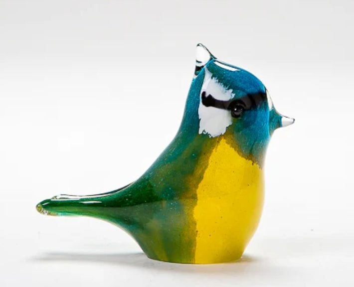 Forever Into Glass Blue Tit