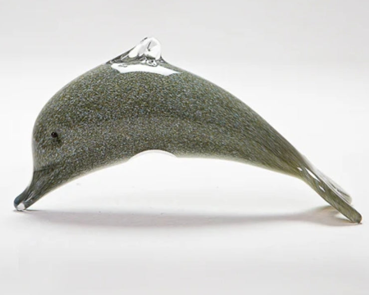 Forever Into Glass Graceful Dolphin