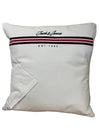 White memory pillow with Jack & Jones logo made from loved ones clothes