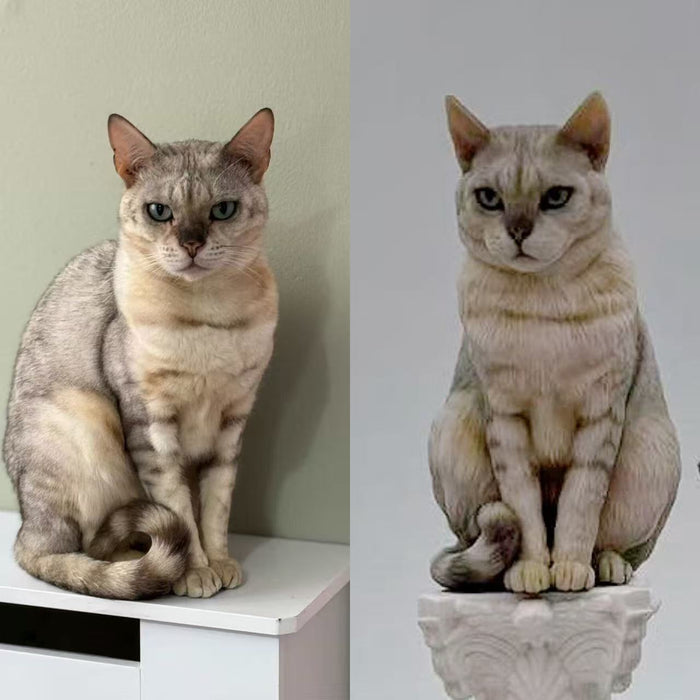 Kithkins Pet Portraits - 3D portrait of your pet
