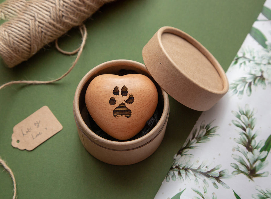 Wooden Heart Keepsake