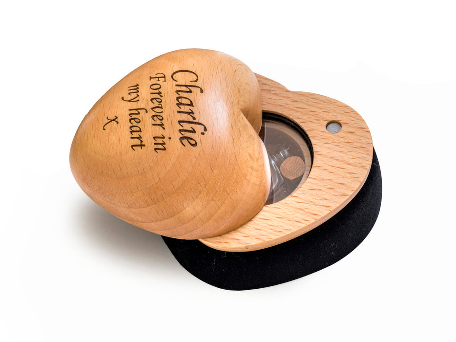 Wooden Heart Keepsake